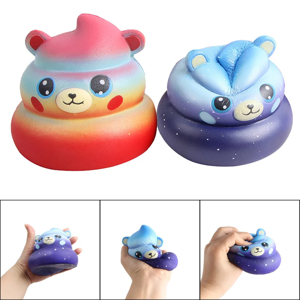 Игрушки для отдыха Squishies Носки с рисунком медведя из мультика Poo ароматизированный медленный нарастающее при сжатии игрушки коллекция