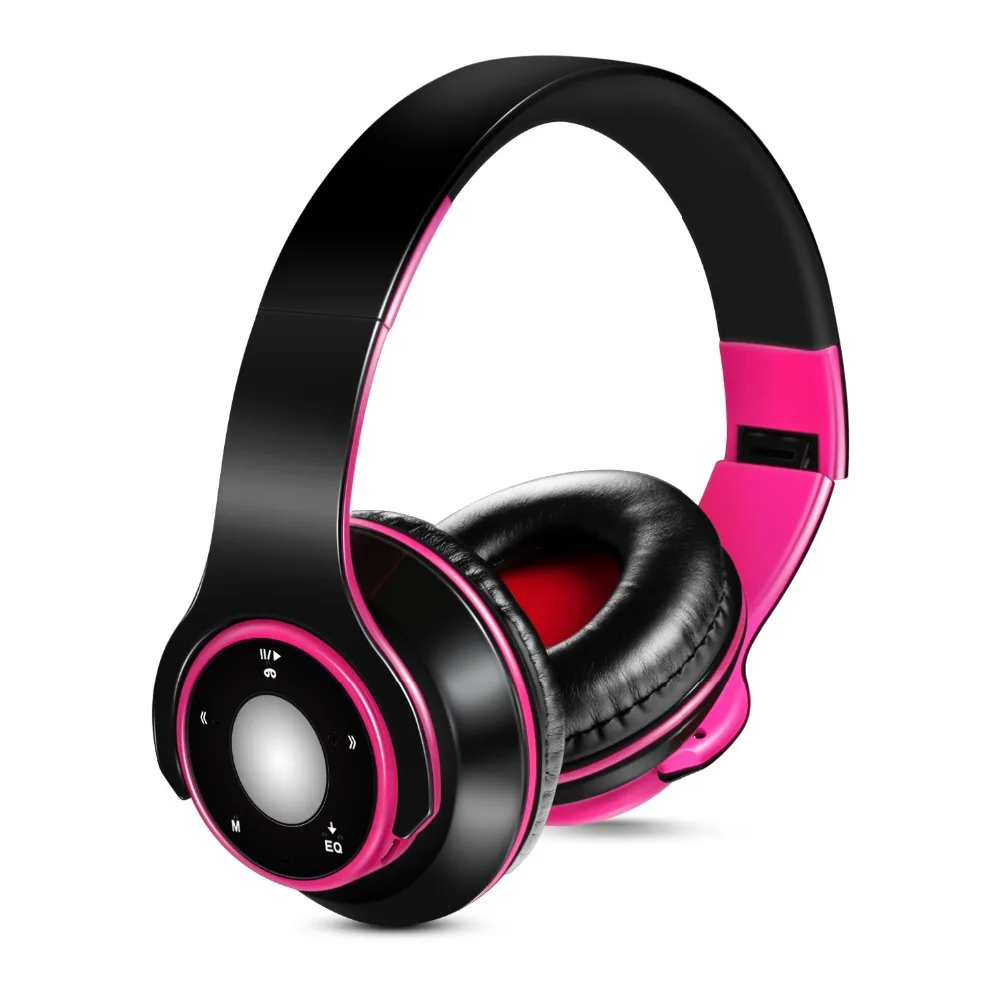 Складная беспроводная гарнитура стереонаушники Bluetooth Накладные наушники с
