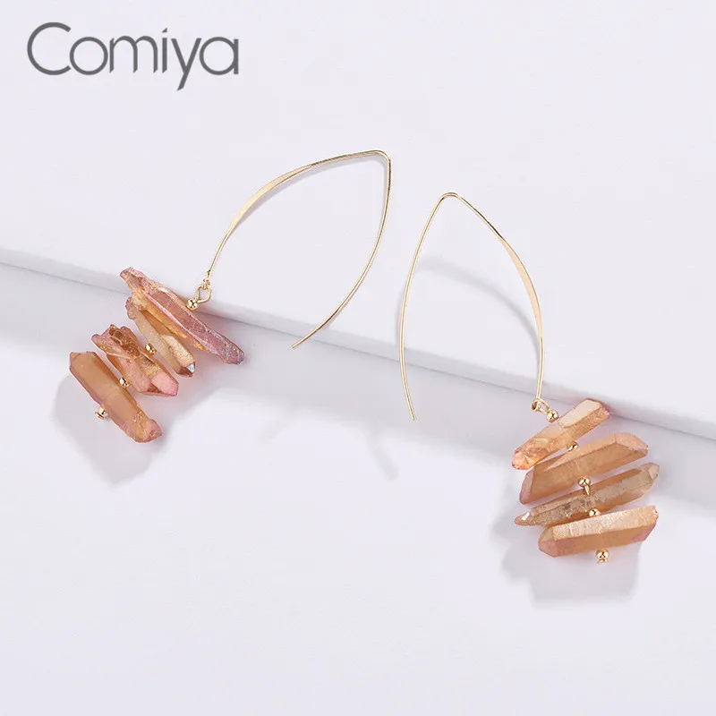 

Comiya Designer Dangle Earring For Women Zinc Alloy Gold Color Vintage Jewelry Brincos Para As Mulheres Earrings Aliexpress