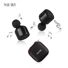 Twins True Wireless Bluetooth font b Earphone b font NiUB5 X1T Mini Invisible Cordless Bluetooth CSR