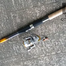 1 комплект, Новое поступление, 6 секций, 3,0 м, литье из углеродного волокна, Удочка+ DC5000, спиннинговая Рыболовная катушка, комплект рыболовных снастей