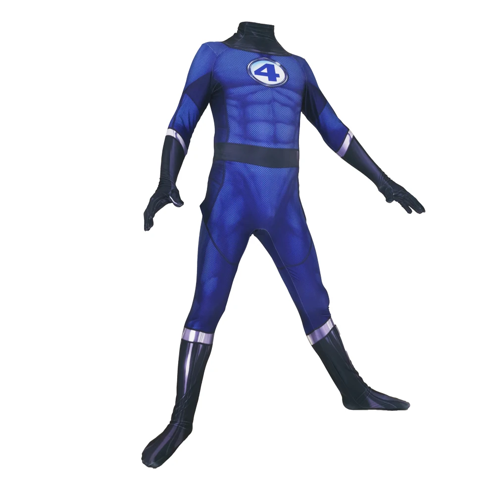 Фантастический костюм для косплея из четырех предметов Zentai боди