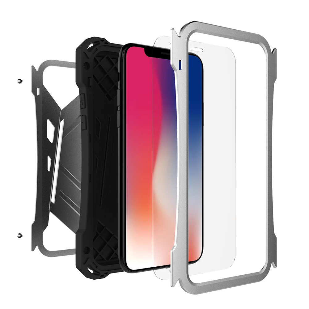 Роскошный защитный чехол для Iphone X, XR, XS, MAX, 7, 8 Plus, водонепроницаемый чехол для телефона