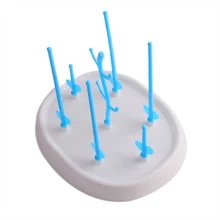 Держатель, полезная сушилка для детских бутылочек, простой стеллаж для чистки в форме дерева, полка, кухонный держатель для кормления, инструменты FJ88