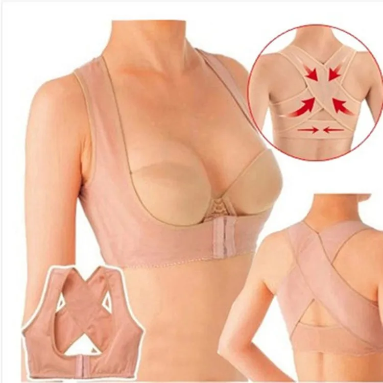 

Posture Corrector Shapewear For Women Back Lumbar Sauna Suit Brace Strap Vest Brace Belt Cincher Bodysuit Corset Z4