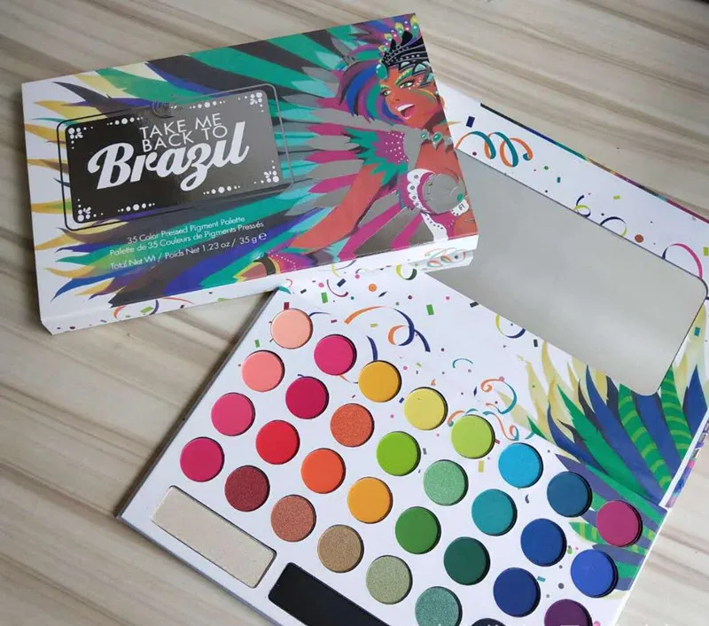 

New 35 Color eye shadow TAKE ME BACK TO BRAZIL EyeShadow Palette instock