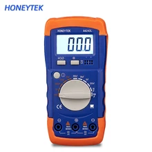 HONEYTEK цифровой измеритель емкости конденсатор электронный измеритель емкости LC индуктивность метр диагностический инструмент ЖК-подсветка наконечник