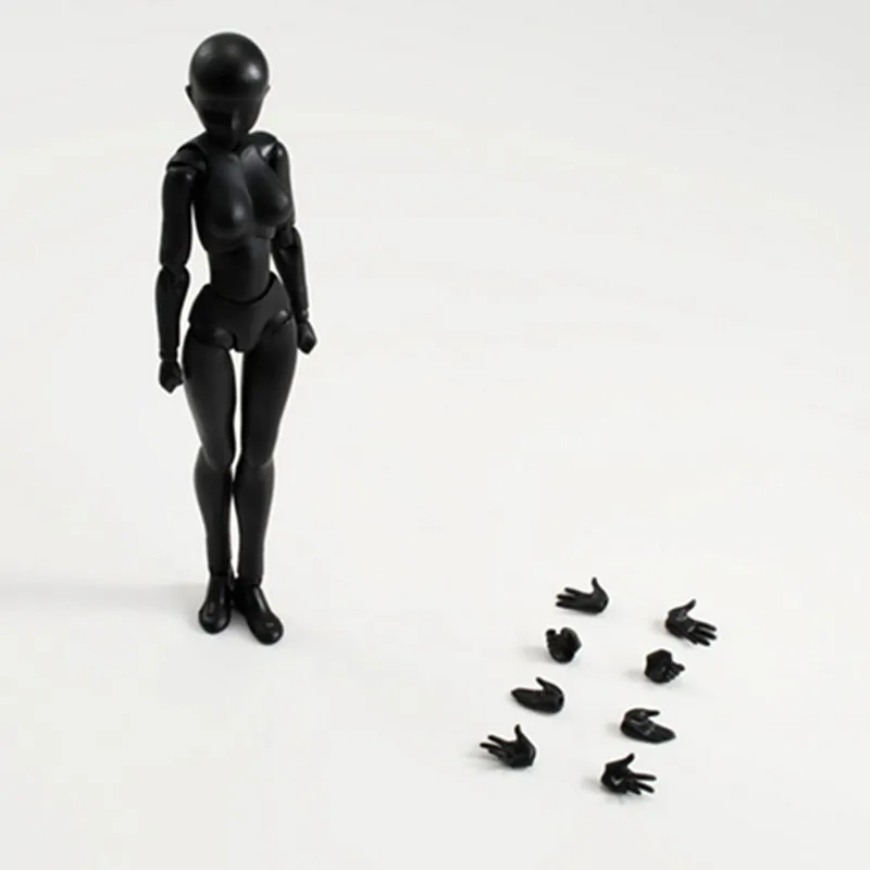 6 Types 2 Colors SHFiguarts Body Chan Body Kun Black Skin Color Ver PVC Action Figure Collectible Model Toy (6)