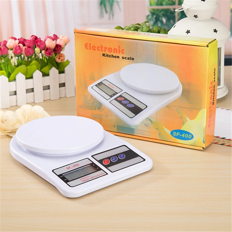 

0.1g Baking Gram Scale Weighing Device Gram Weighing 10kg Precision Food Electronic Scale Kitchen Scale Household Small Food