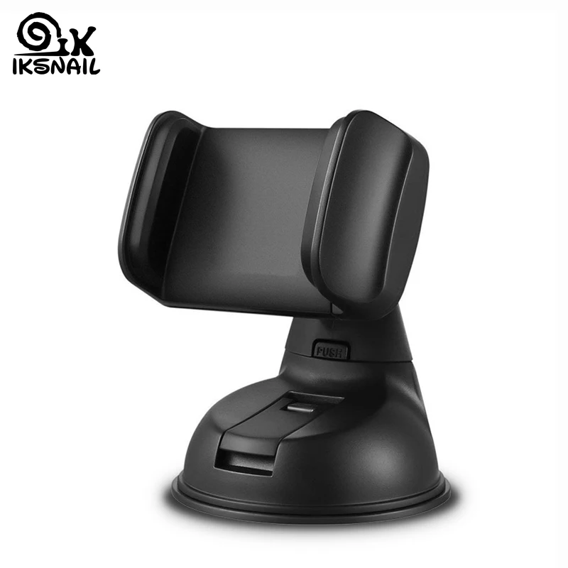 

IKSNAIL 360 Rotating Mobile Phone GPS Stand Windshield Mount Car Phone Holders For iPhone Universal Smartphone Support cellular
