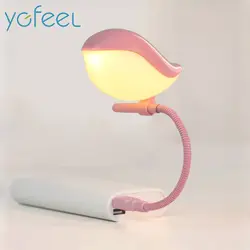 [YGFEEL] USB ночные светильники Новинка подарок прекрасная птица светодио дный светодиодное освещение портативный мини для ноутбука