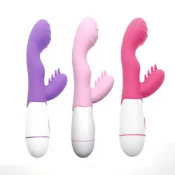 HIMALL 30 скоростей G Spot вибраторы для женщин, USB Перезаряжаемый двойной вибрации водонепроницаемый секс-игрушки для взрослых эротический