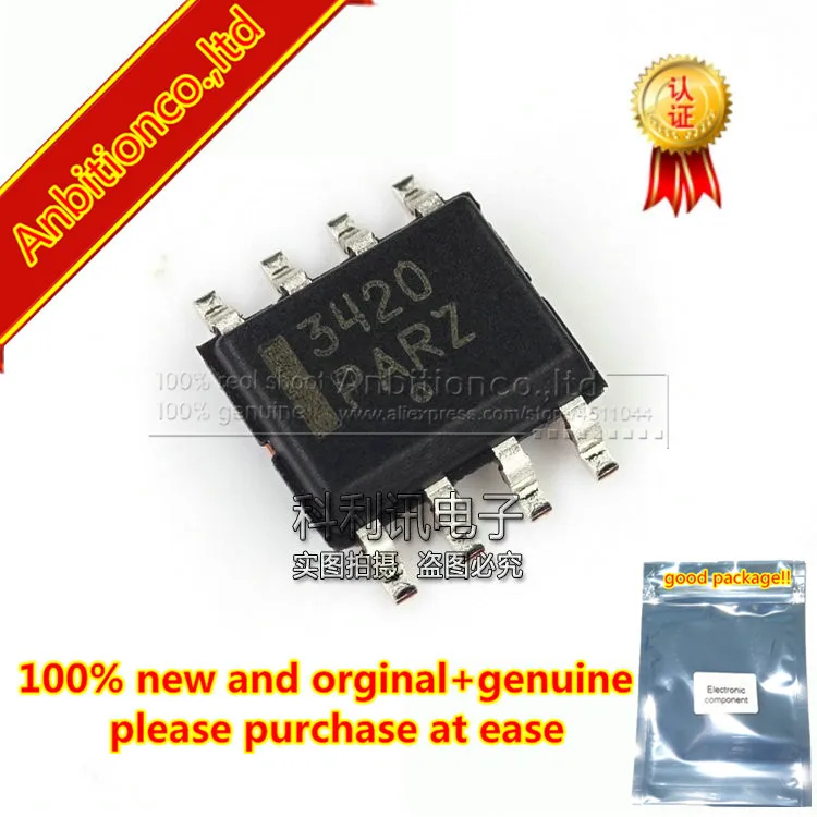 

10pcs 100% new and orginal NCP3420DR2G SOP8 3420 MOSFET Driver with Dual Outputs for Synchronous Buck Converters in stock