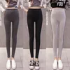 Plus Size S-5XL Slim Cotton Leggings Women Side Letter Webbing Stretch Fitness Leggings Pencil Pants Plump Female Clothing ► Photo 2/6