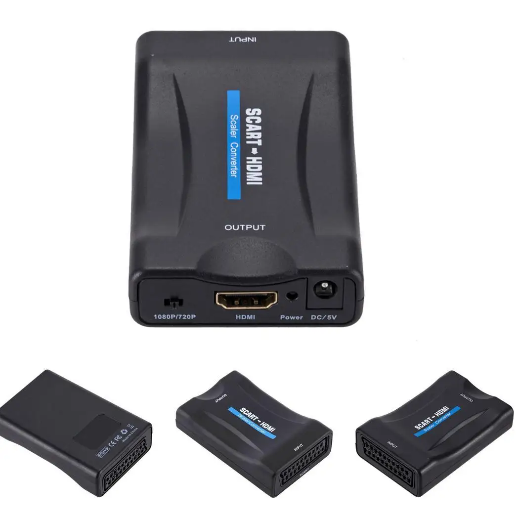 SCART до 1080 P преобразователь аудиосигнала HDMI usb кабель с USB 5 ~ 95% RH (без конденсации)