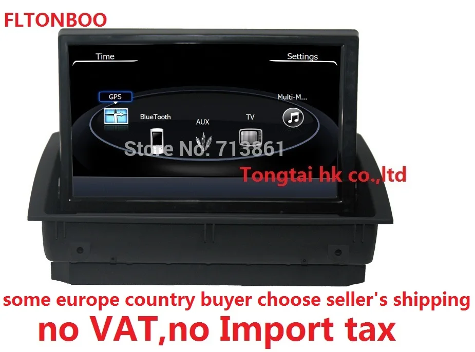Автомобильный gps-навигатор 8 дюймов android 4 подходит для Audi A3 2014 2015 wifi BT canbus