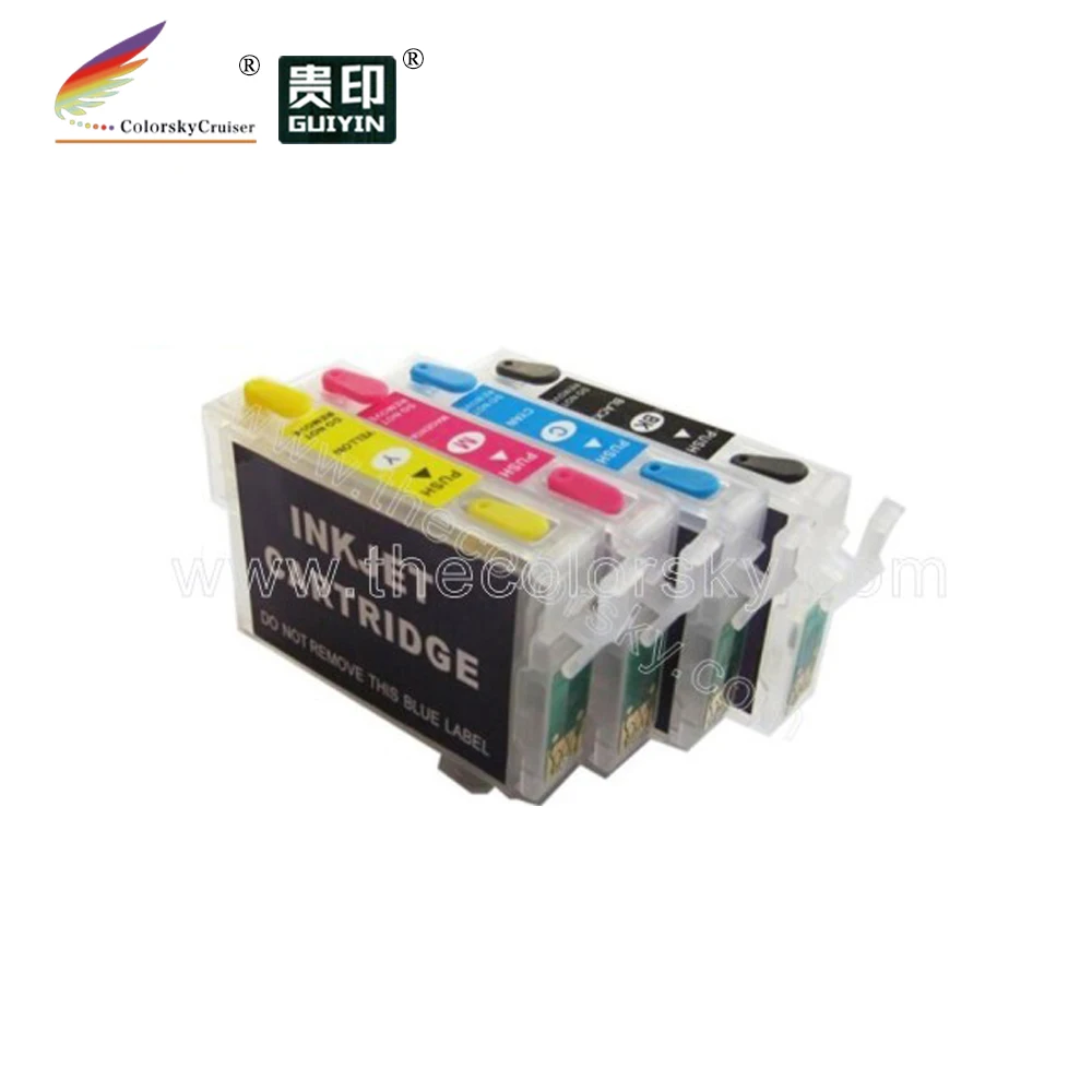 RCE731-734) многоразовый чернильный картридж для Epson T0731-t0734 73 стилус CX3900 CX3905 CX4900 CX5900 C79 CX4905 C92 C90