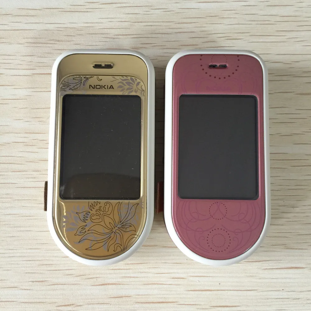 nokia 7373 refurbished original unlocked nokia 7373 phone bluetooth camera vedio fm classic cheap cell phone 1 year warranty