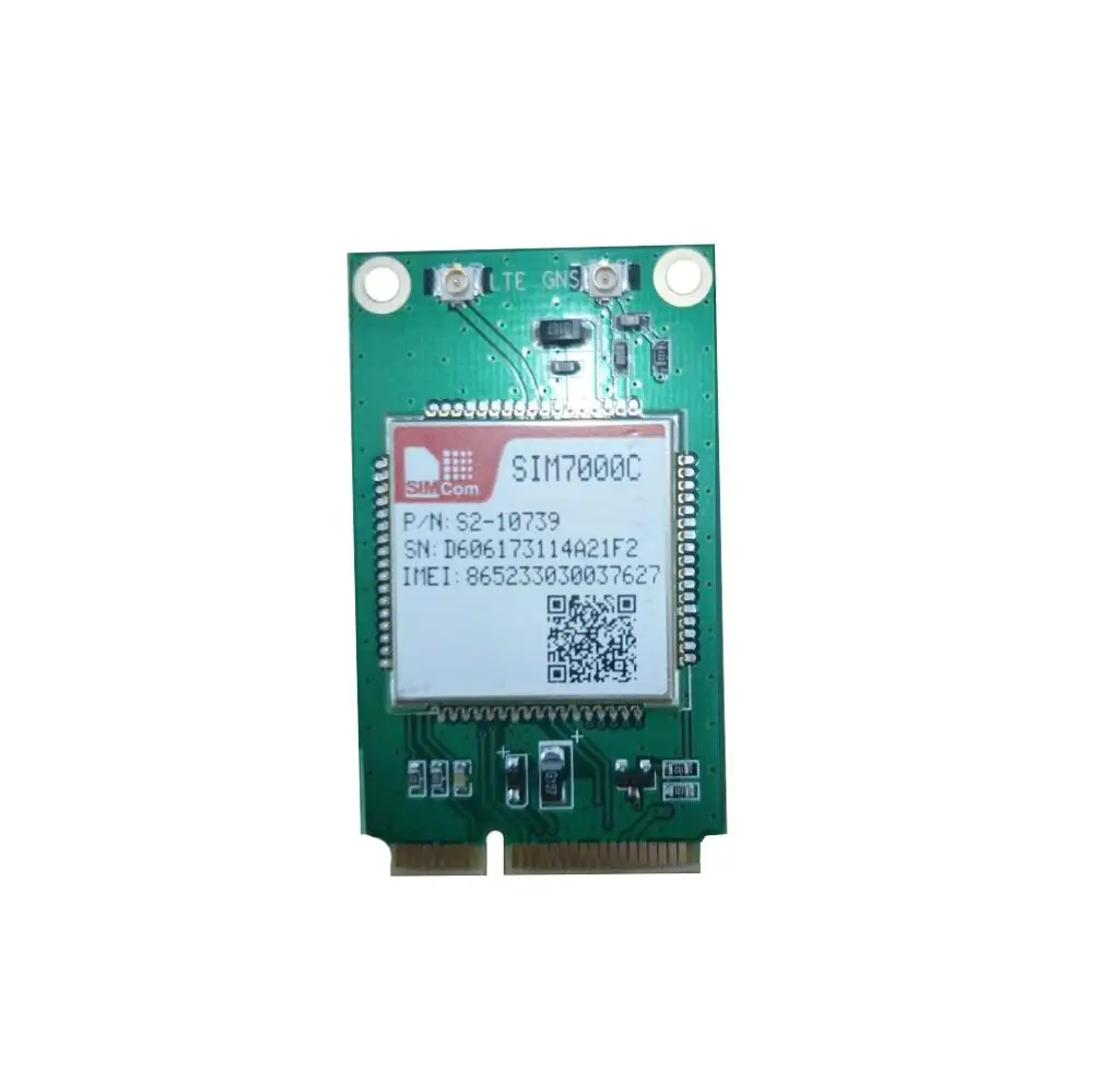 SIMCOM SIM7000C mini pcie B1/B3/B5/B8 NB IoT модуль LTE CAT M1(eMTC) GNSS (GPS GLONASS) конкурентоспособный с SIM900 и
