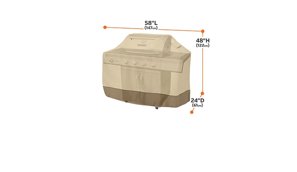 GT бежевый водонепроницаемый барбекю накрытие уличное от дождя гриль барбекю чехол от пыли 3 размера протектор для газовая, угольная электрическая барбекю