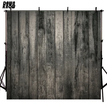 

DAWNKNOW Black Floor Vinyl Photography Background For BabyNew Fabric Polyester Backdrop For Family Photo Studio Floor490