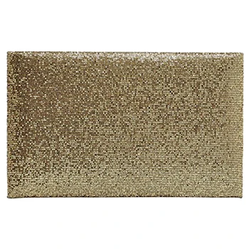 

COSW 2X Fashion Womens Sequins Envelope Bag Evening Party Purse Clutch Handbag