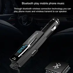 BT688 USB 2.1A Bluetooth светодио дный Экран Hands-free Car Kit Встроенный микрофон MP3/WMA музыка зарядки для Android мобильного телефона