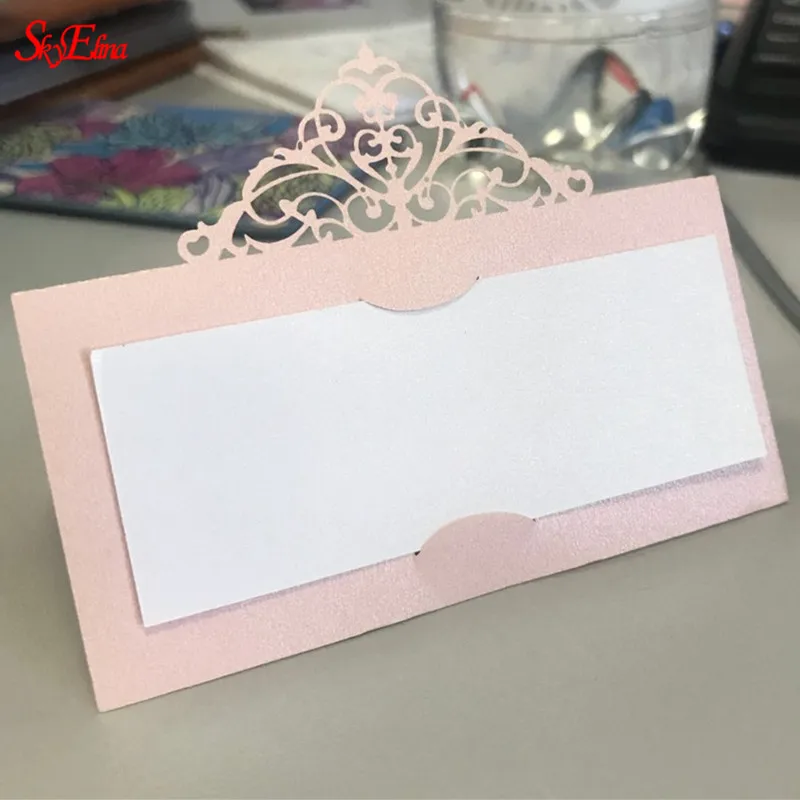 

50pcs Party Table Name Wine Guest Place Cards Table Place Cards Favor Decoration Wedding Supplies Seating Decoration 8ZSH873