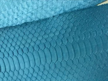 

SP001 Genuine Bule Color Snake Skin for Belt Bracelet Decoration