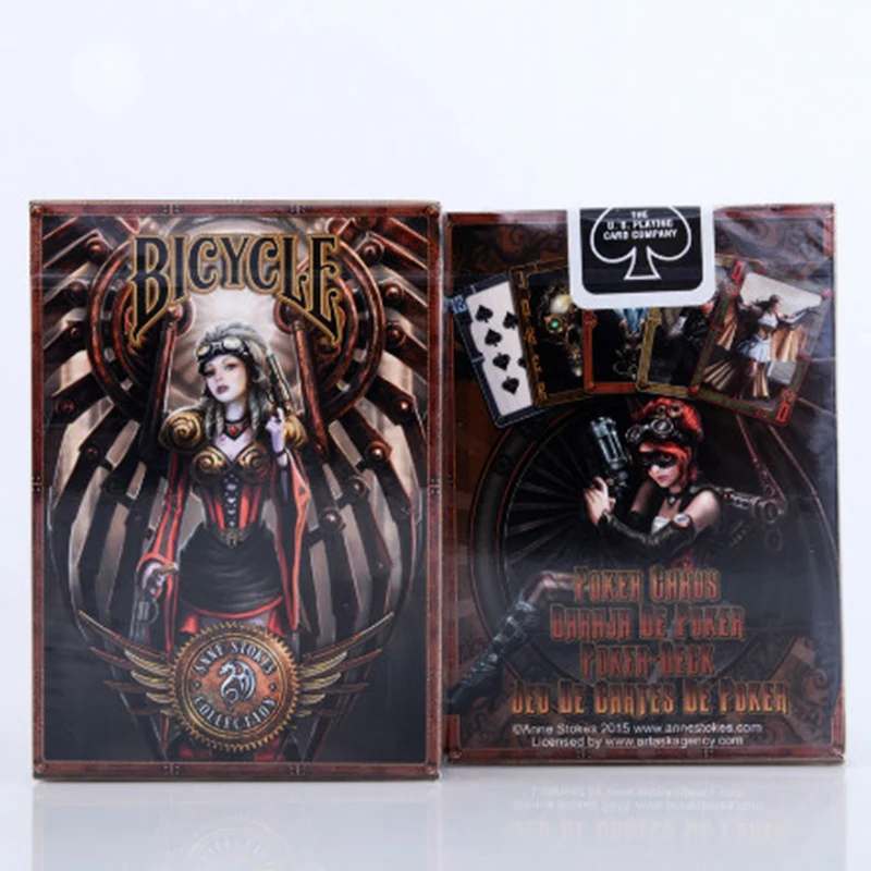 Koop De Verenigde Staten Fiets Anne Stokes Steampunk Poker Magic Speelkaarten Magia Rekwisieten Hoge Kwaliteit Deck Tricks 83085