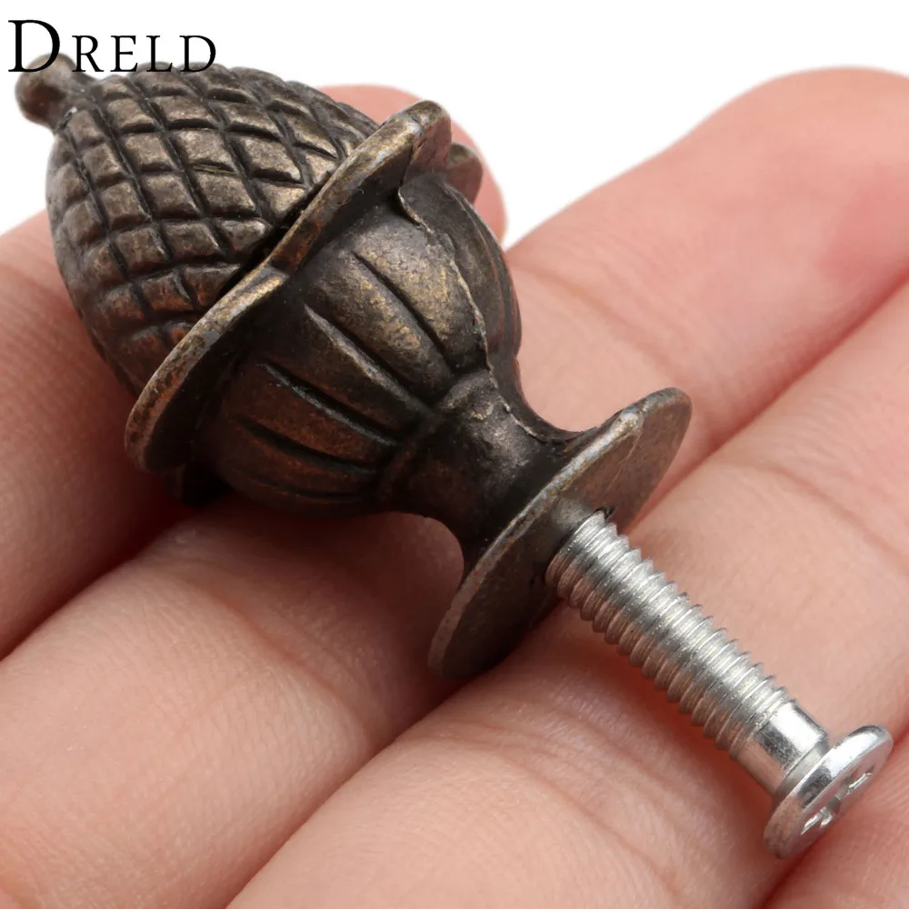 Antique Cabinet Knobs and Handles Furniture Knob Kitchen Drawer Cupboard Pull Handles Jewelry Box Wooden Case Knob Pulls Handles