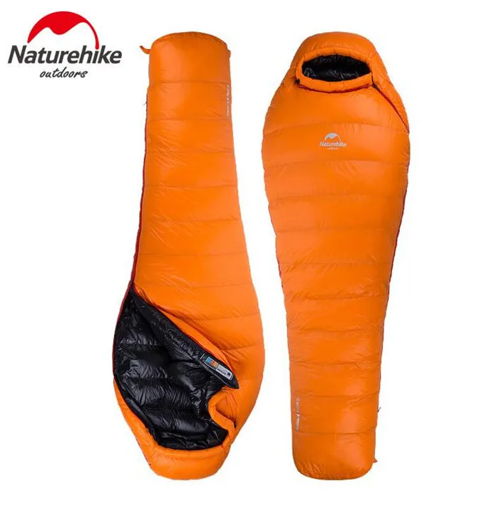 NatureHike Outdoor Mummy Down Sleeping Bags Filling Adult Outdoor Heat Preservation Winter Camping Single Sleeping Bag