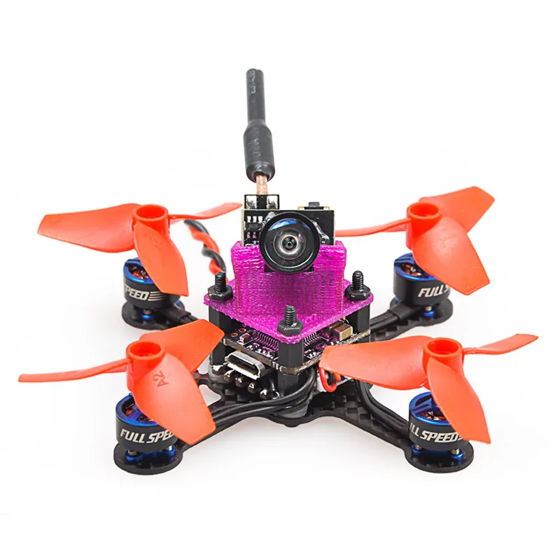 Полный скоростной Beebee-66 LITE RC Дрон FPV Racer ARF Omni bus F3 OSD 5,8G 40CH 4 в 1 6A Blheli_S ESC 1S мини гоночный Квадрокоптер