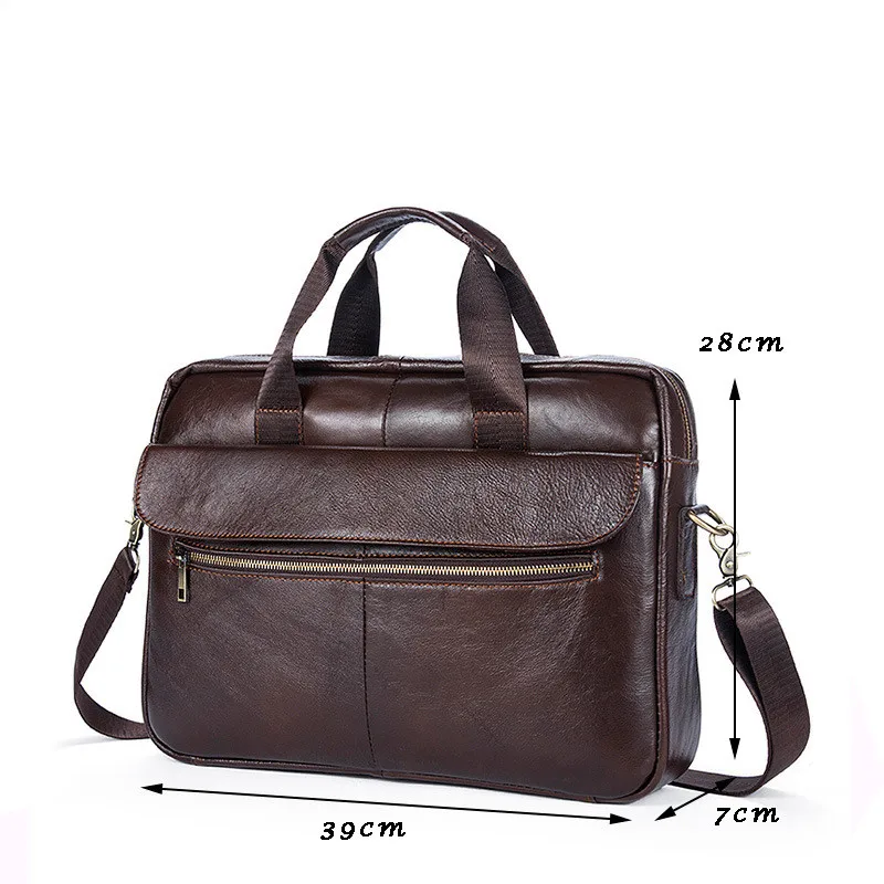 genuine leather men briefcase (1)
