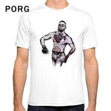 קונור מקגרגור הקולונל הרלנד סנדרס Creative Tshirt Harajuku חולצות & Tees לגברים אופנה T חולצה קצר שרוול גברים של בגדים(China)