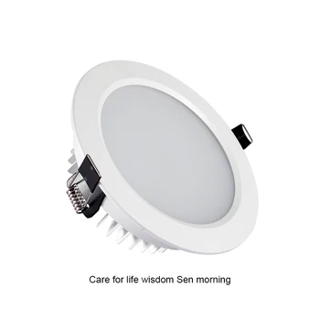 

SCON Mini LED 2.5inch Waterproof Round downlight embedded ceiling lamp OSRAM office bathroom Ra>85/93 400Lm 4000k natural light
