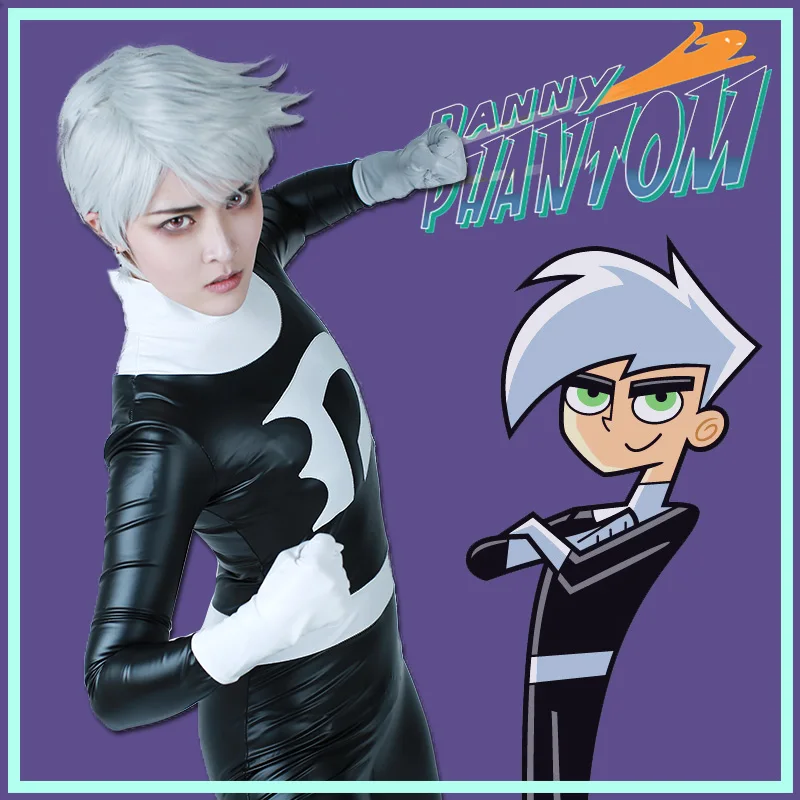 

Danny Phantom Daniel Danny Fenton Cosplay Jumpsuit Costume