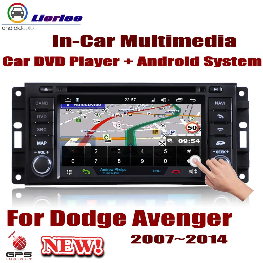 Cheap For Dodge Avenger 2007~2014 Car Android Player Radio DVD GPS Navigation Displayer Audio Video In Dash Multimedia Head Unit 0