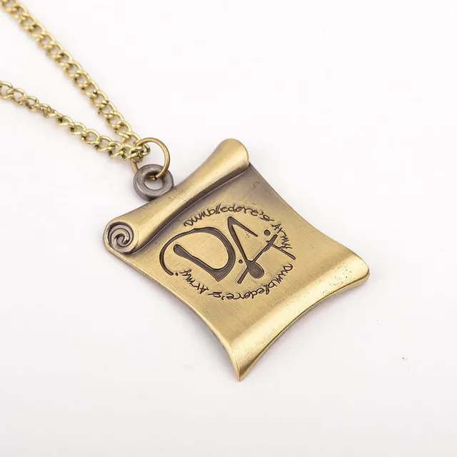 new wholesale movie necklace bronze color letter da reel film chain letter film