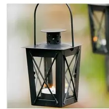 2 шт./лот, черный базовые модели маленькие фонарики, висячие украшения, украшенные горшок украшения сада