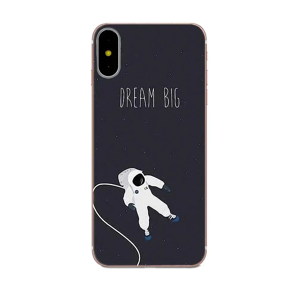 Забавная космическая любовь Луна астронавт Кот для Xiaomi Redmi Mi Note 7 8 9 SE Pro Lite Go Play