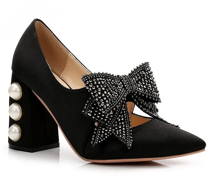 chunky high heel shoes