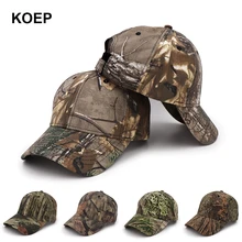 KOEP новая уличная бейсбольная кепка для рыбалки в джунглях, Мужская камуфляжная шляпа для охоты, Кепка из костяного хлопка rucker Camo Snapback, кепка для папы s
