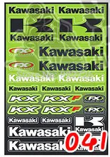 Free shipping for Kawasaki motorcycle ZX-6R/7R/9R/10R/12R/14R Pedal Electric Motocross car decals body decals stickers