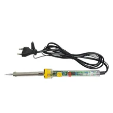 Электрический паяльник с регулируемой температурой, 220 В, 60 Вт, сварочный инструмент с европейской вилкой, паяльная станция, термокарандаш