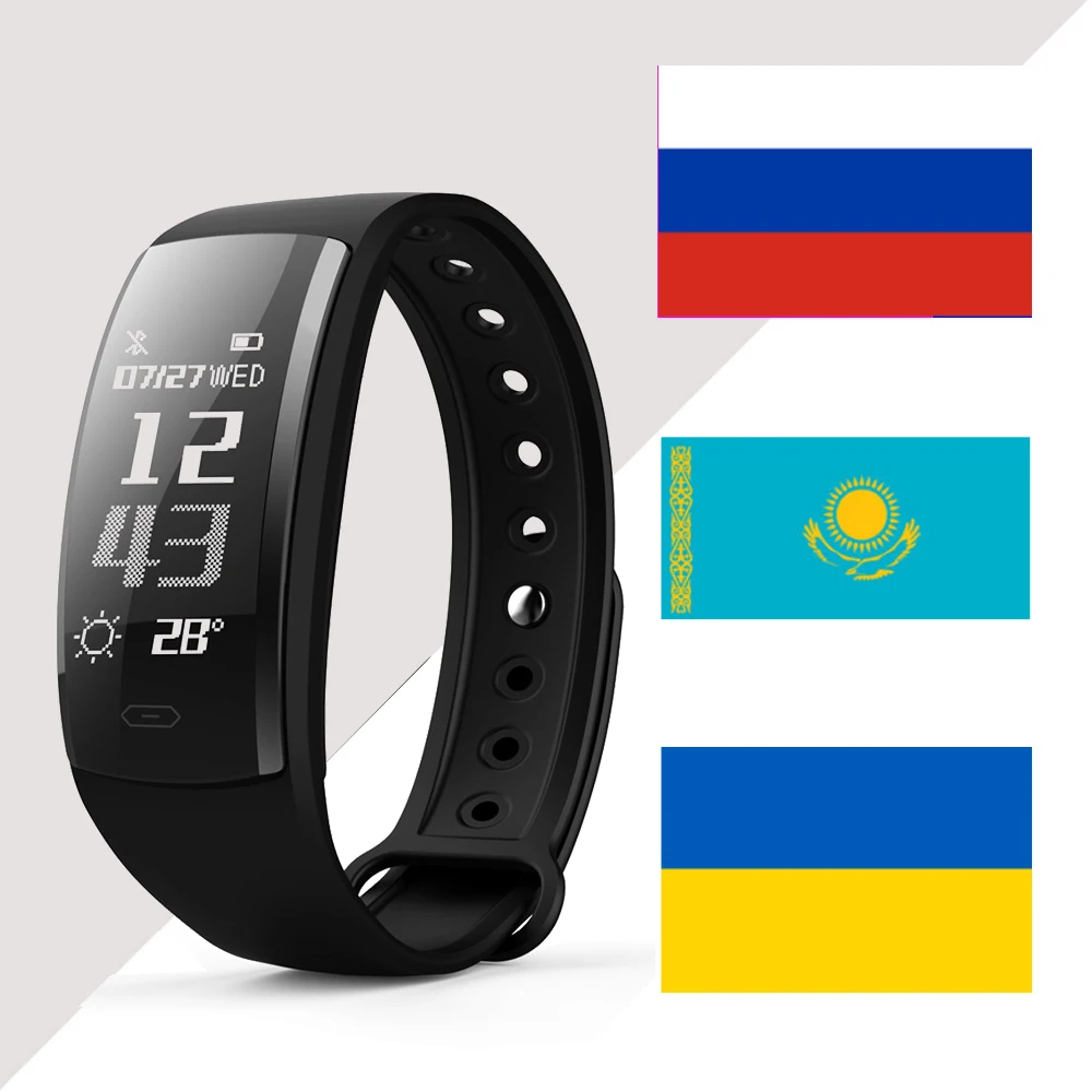 

RS Diggro QS90 Bloeddruk Smart Armband Hartslagmeter Blood Oxygen Monitor IP67 Fitness Tracker voor Andriod IOS VS QS80
