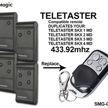 Телетастер 433 МГц ворота дистанционного управления замена, телетастер дистанционного гаража/пульта дистанционного управления/гаража команды 433,92 МГц фиксированный код