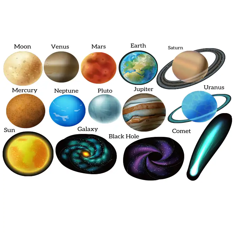 space planets toys