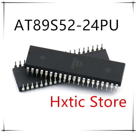 NEW 10PCS LOT AT89S52 24PU AT89S52 DIP 40 IC