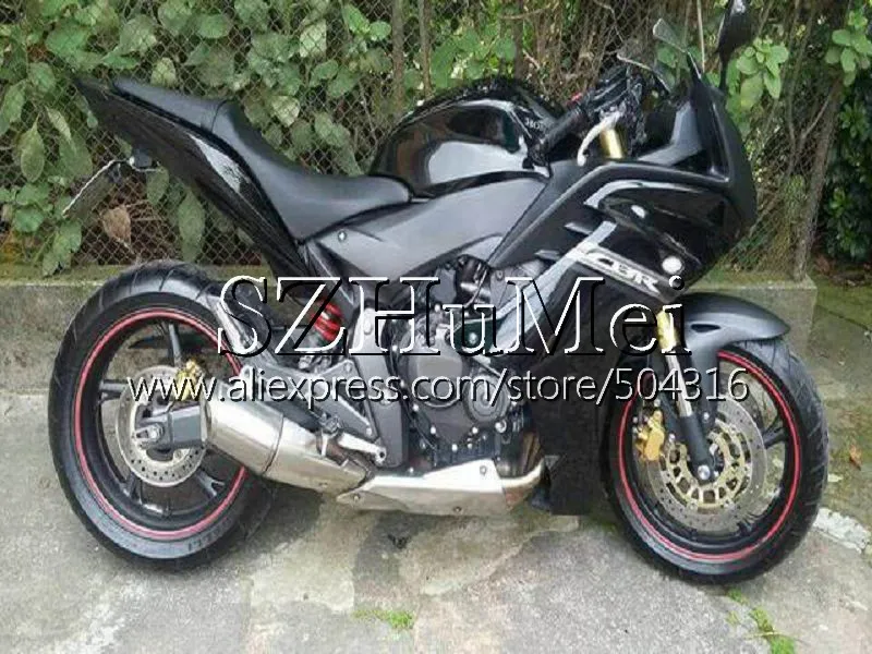 Литья под давлением для HONDA CBR600F4i CBR600F, 11, 12, 13, 14, 116SH. 5 CBR 600 F 600F CBR600 F F4i 2011 2012 2013 На, в красном цвете; новые комплекты обтекателей - Цвет: No.  23